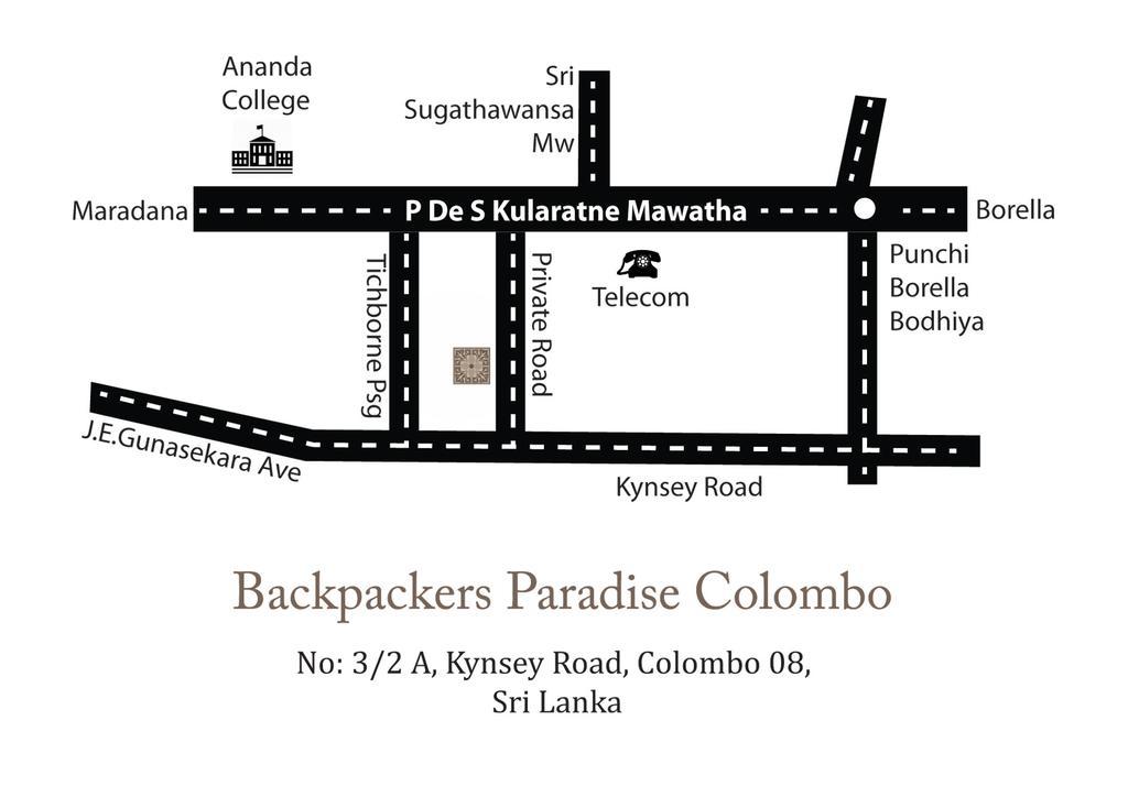 Backpackers Paradise Colombo Buitenkant foto